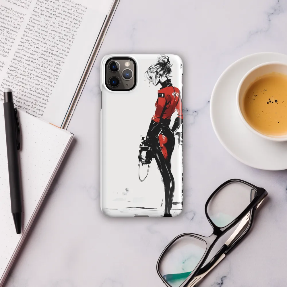 The Edgy Elegance | Phone Case |  11 Pro Max | Snap Case | Glossy