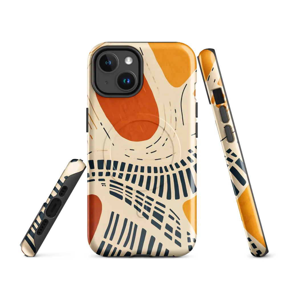 Urban Patterns in Harmony | Phone Case |  14 | MagSafe® Tough Case | Glossy