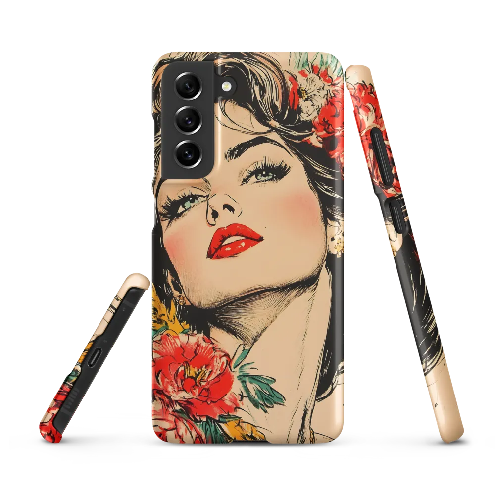 Radiance in Red: A Portrait of Elegance