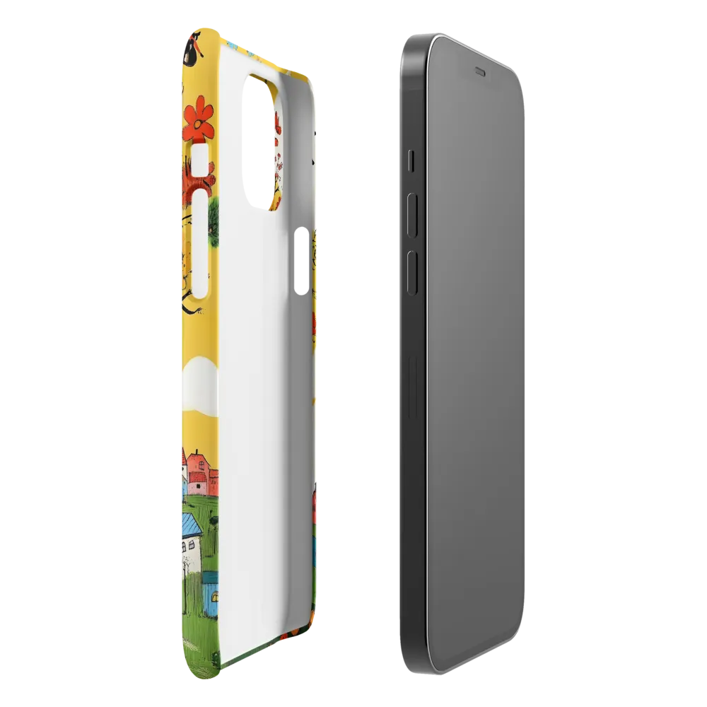 Whimsical Blooms of Life | Phone Case |  12 Pro Max | Snap Case | Matte