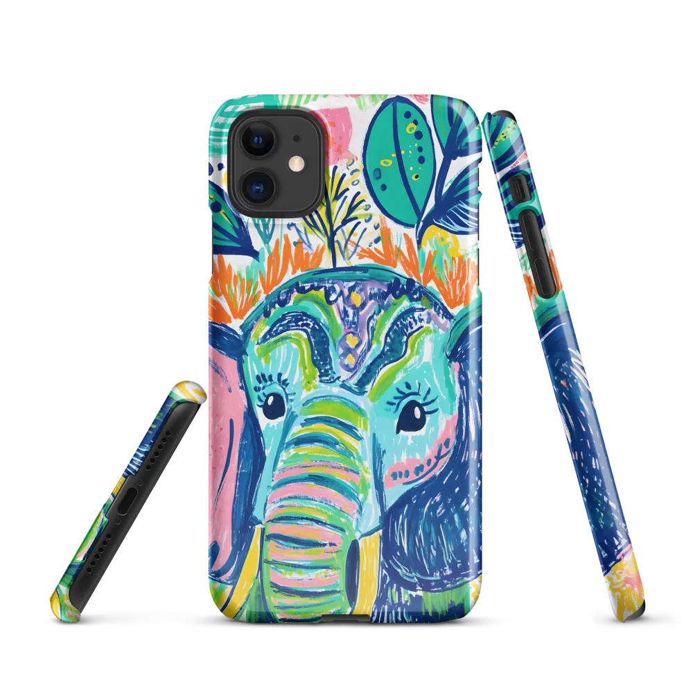 Whimsical Elephant Portrait