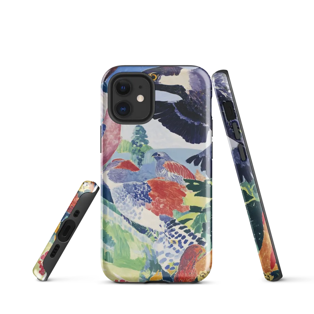 Symphony of Birds | Phone Case |  12 mini | Tough Case | Glossy