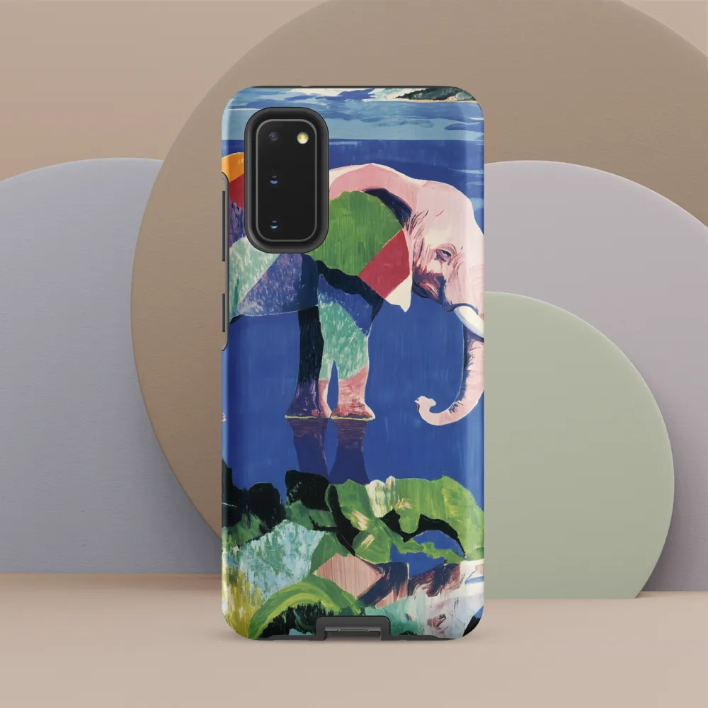 Serenity in Color: The Elephants of Reflection