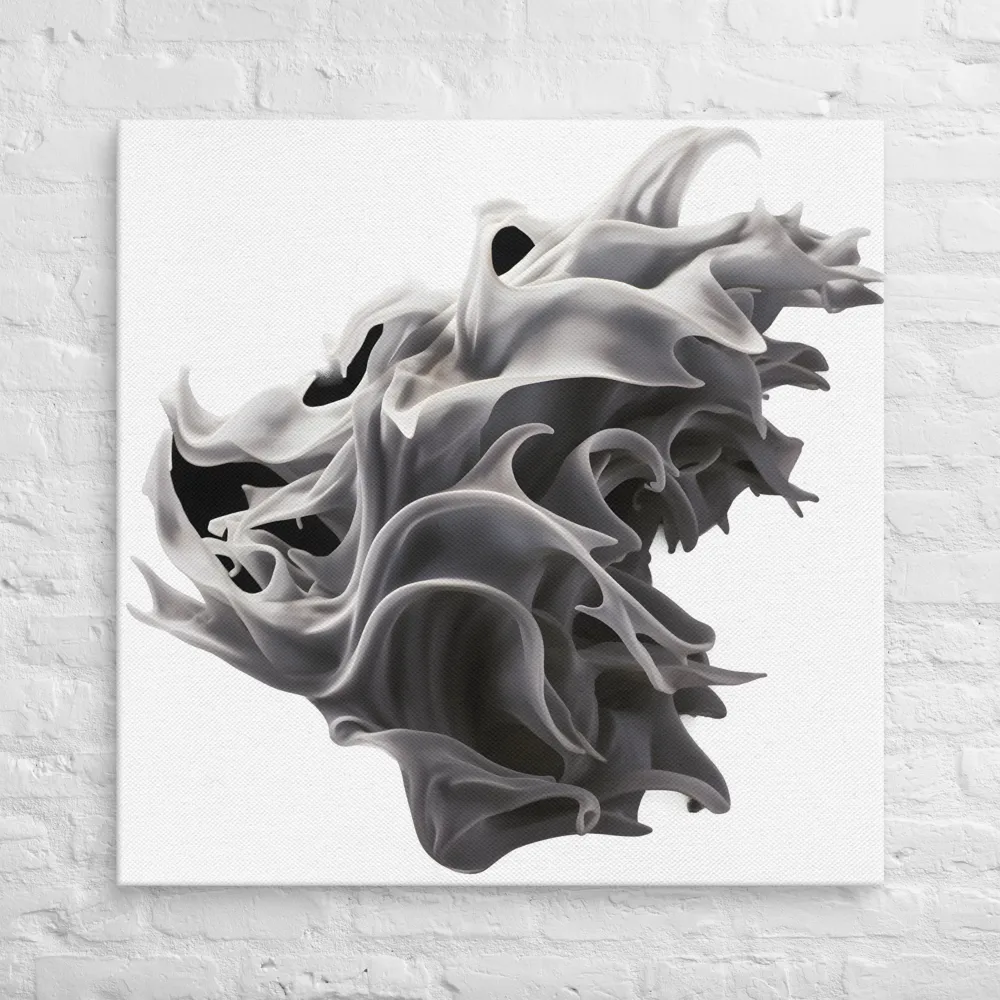 Fluid Dynamics: An Organic Exploration | Canvas | 36″×36″