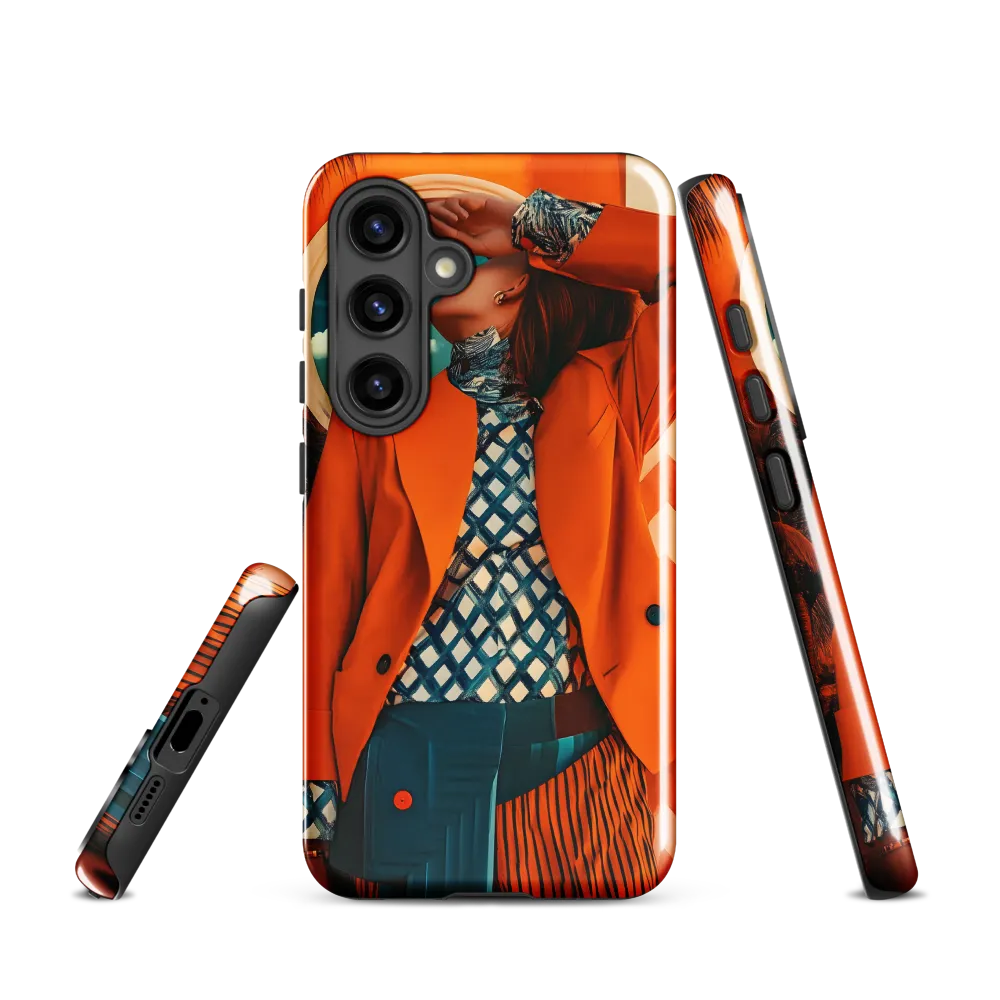 Vibrant Interplay: A Fusion of Fashion and Nature