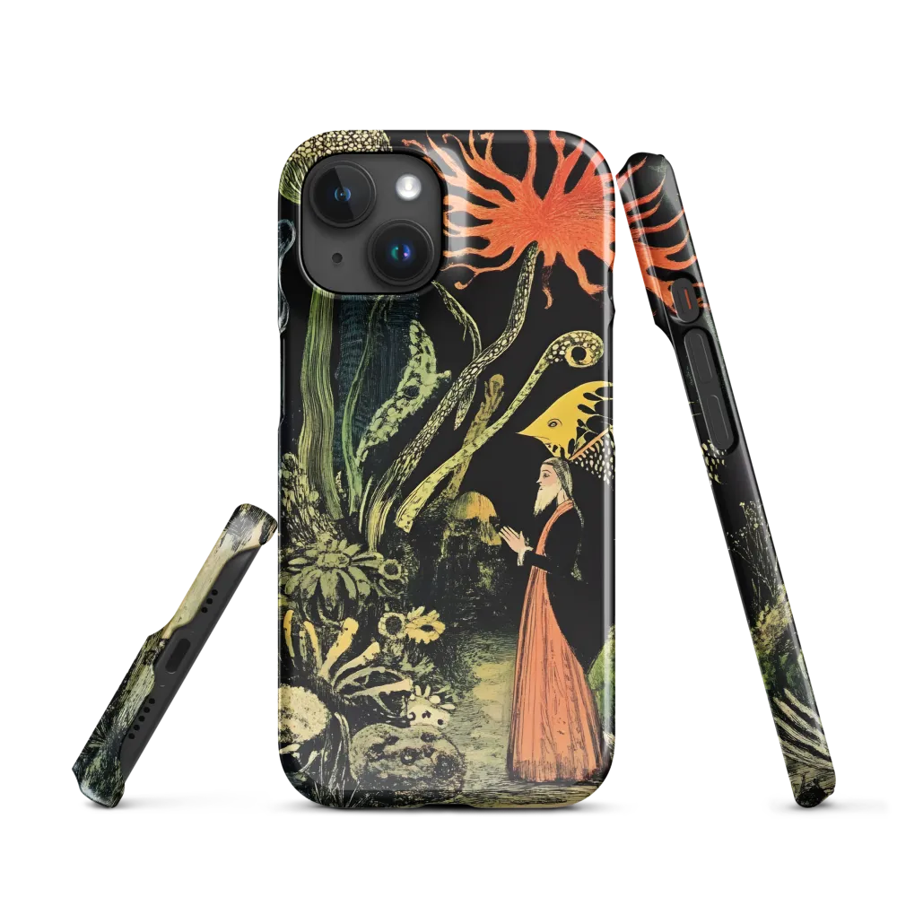 Enchanted Encounter in a Fantastical Garden | Phone Case |  15 | Snap Case | Glossy