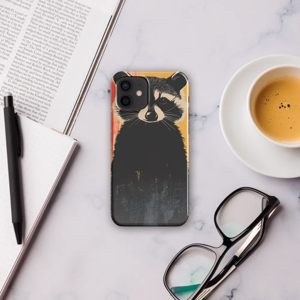 Whimsical Raccoon Portrait