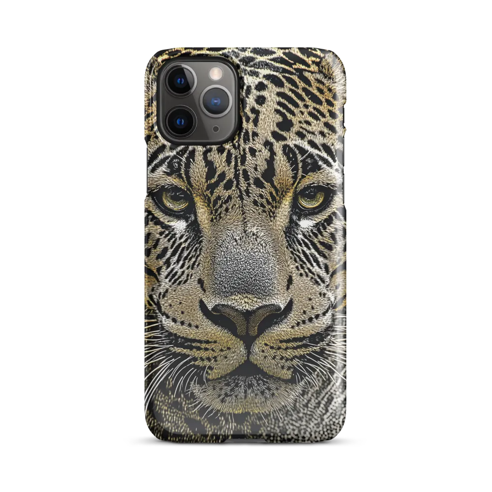 The Majestic Gaze: Portrait of a Leopard
