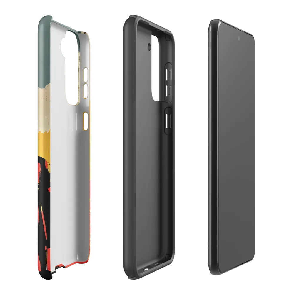 Hero in the Urban Dawn | Phone Case |  S21 Plus | Tough Case | Matte