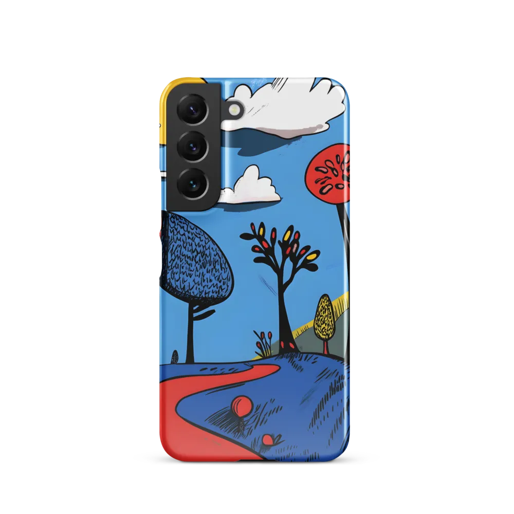 A Playful Journey Through Whimsical Woods | Phone Case |  S22 | Snap Case | Glossy