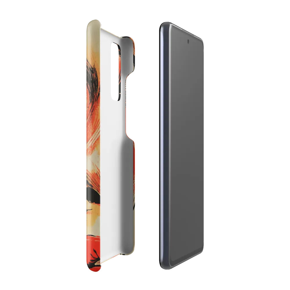 Intense Gaze: A Pop Art Portrait | Phone Case |  S20 FE | Snap Case | Glossy