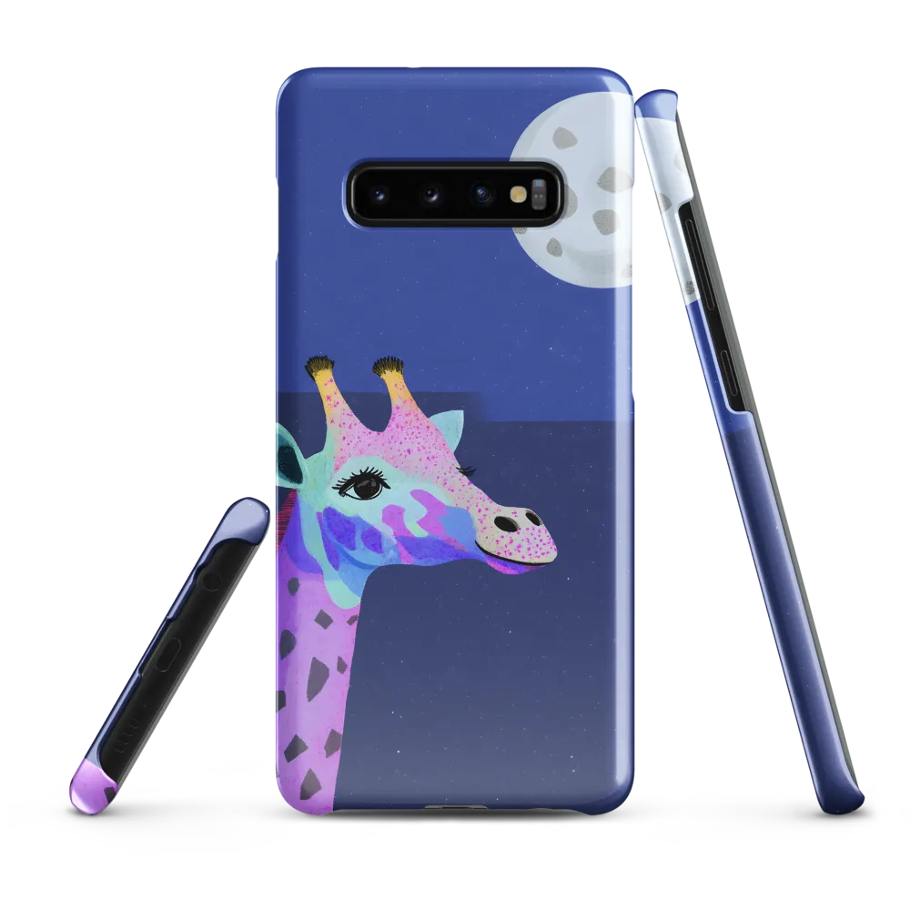 Whimsical Giraffe Under the Stars | Phone Case |  S10 Plus | Snap Case | Glossy