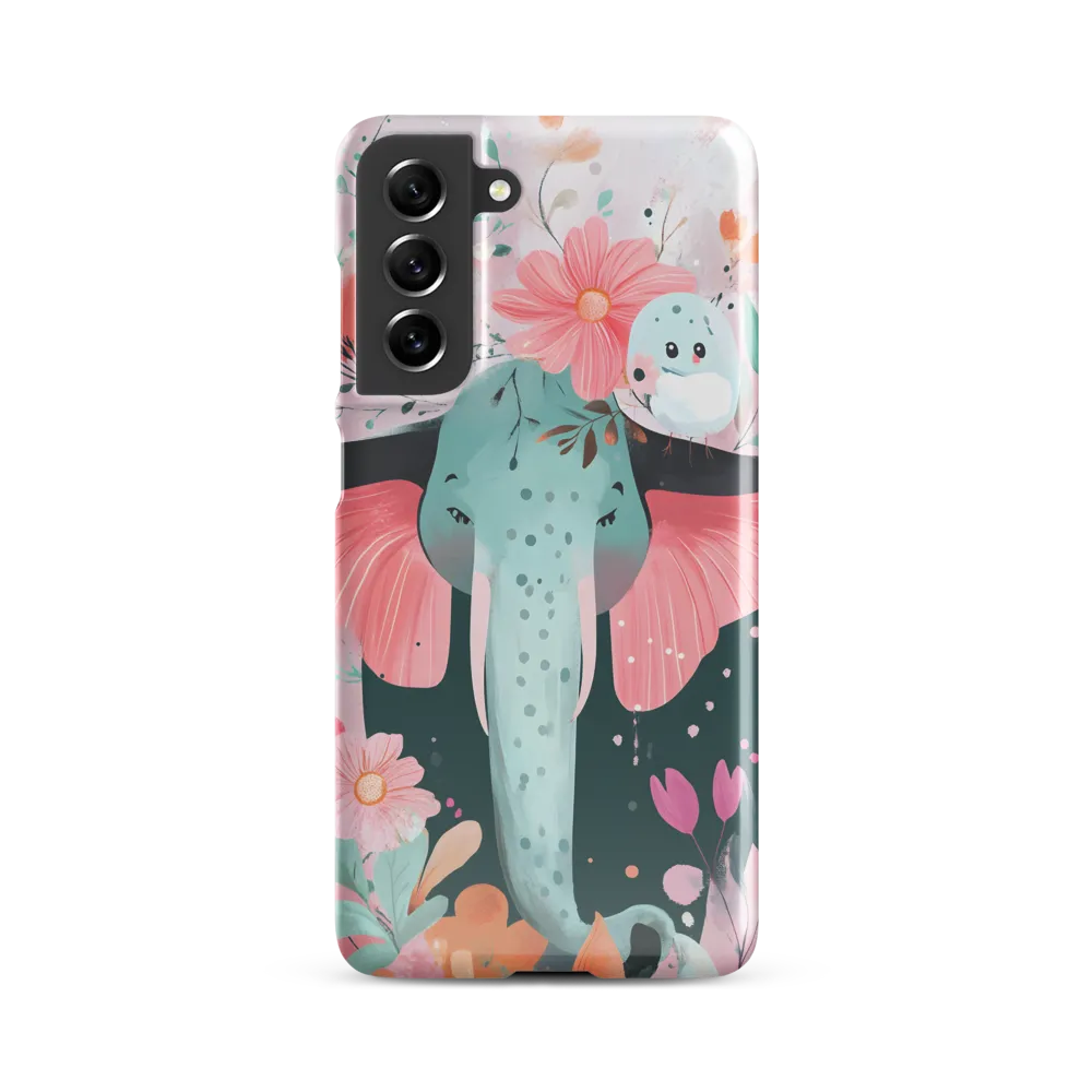 Whimsical Elephant in Bloom