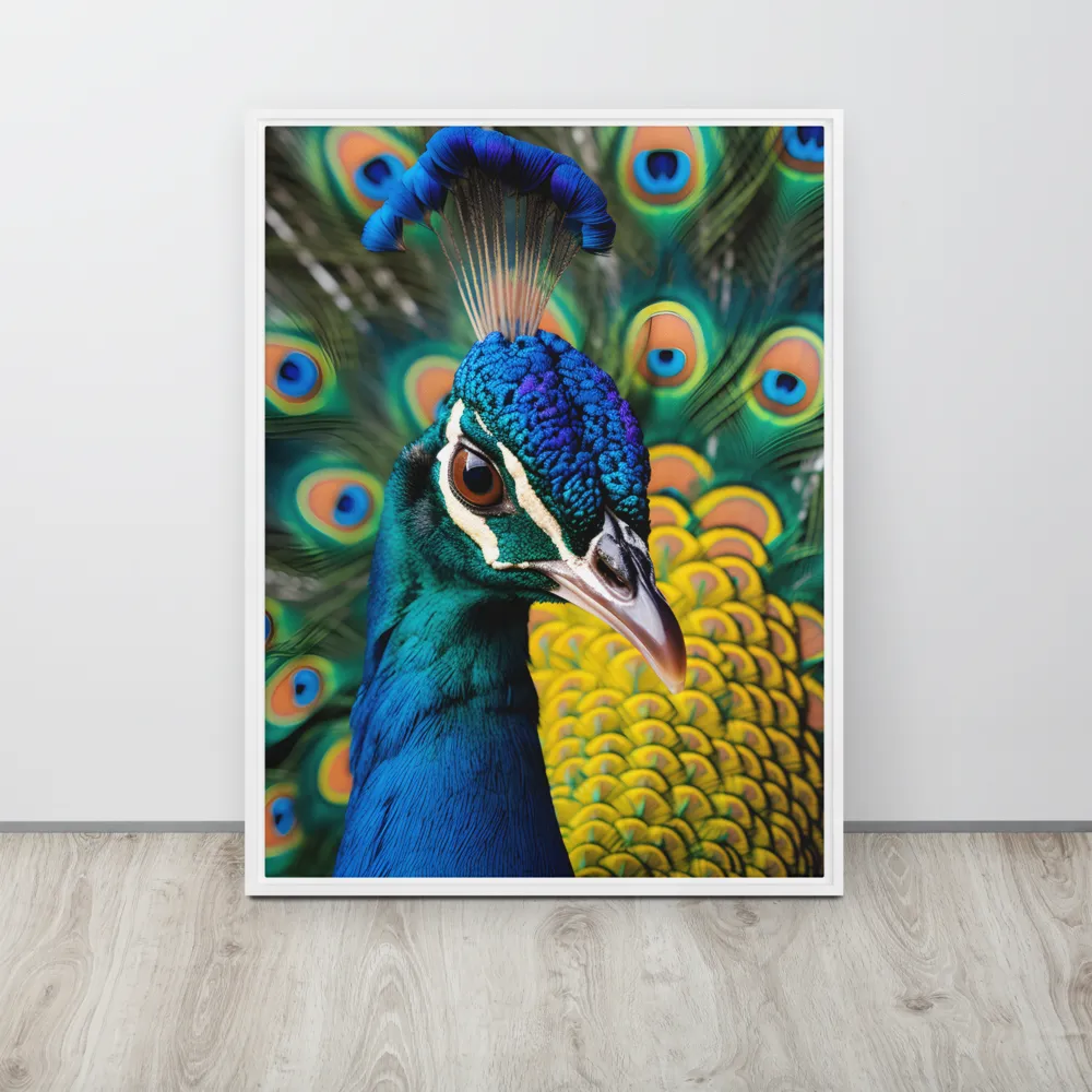 Majestic Display of Nature | Canvas with White Frame | 24″×32″