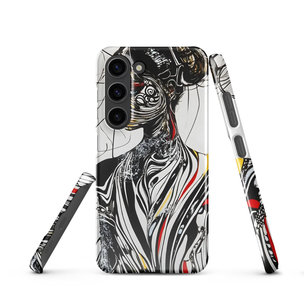 Whispers of the Abstract | Phone Case |  S23 | Snap Case | Glossy