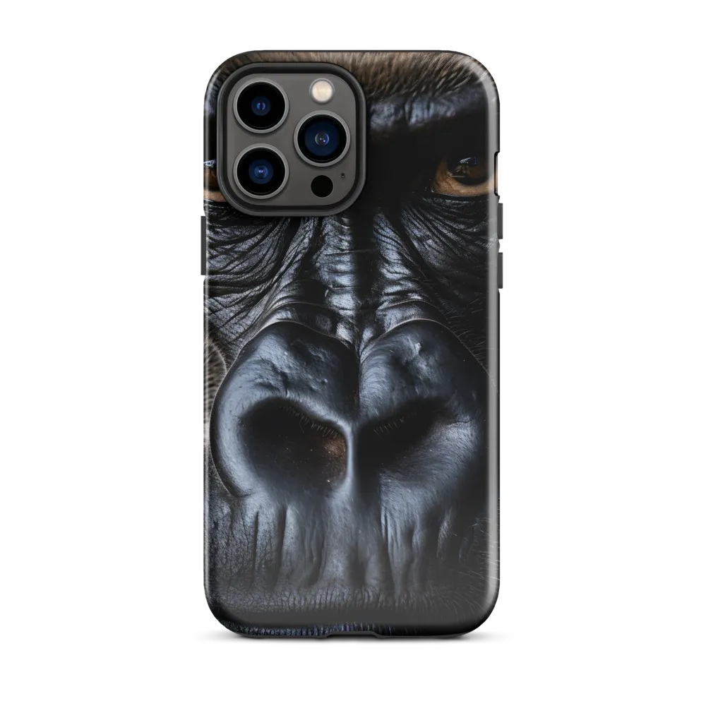 Gaze of the Wild: A Gorilla's Portrait