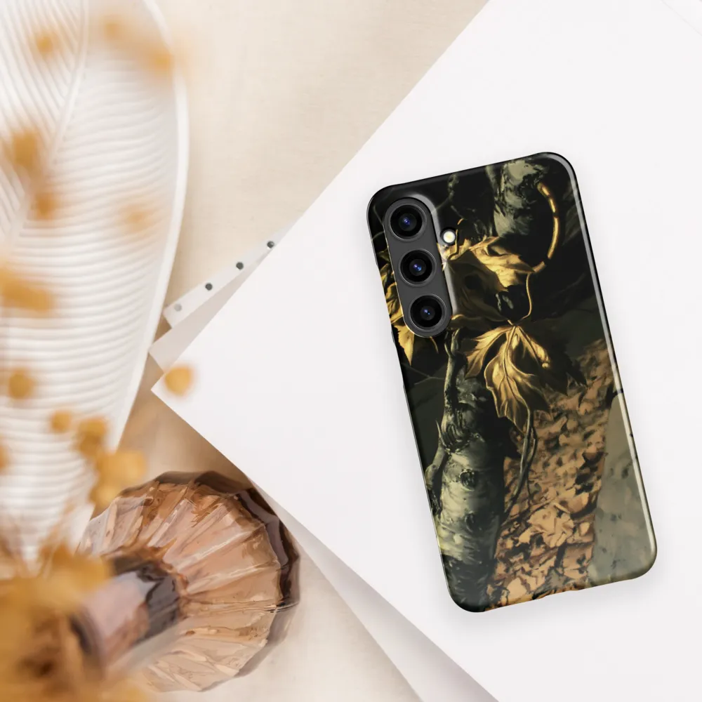 Golden Serenity: A Close Encounter with Nature