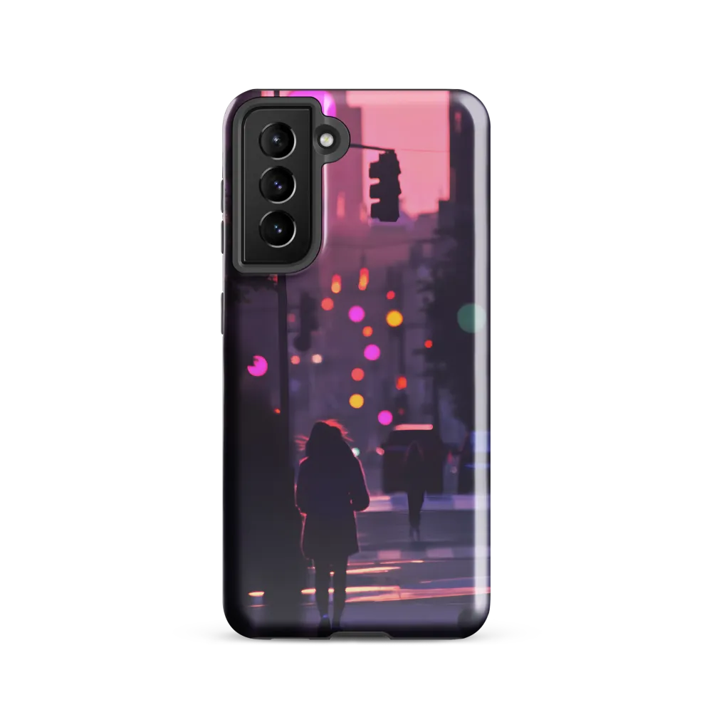 City Silhouettes at Dusk | Phone Case |  S21 | Tough Case | Glossy