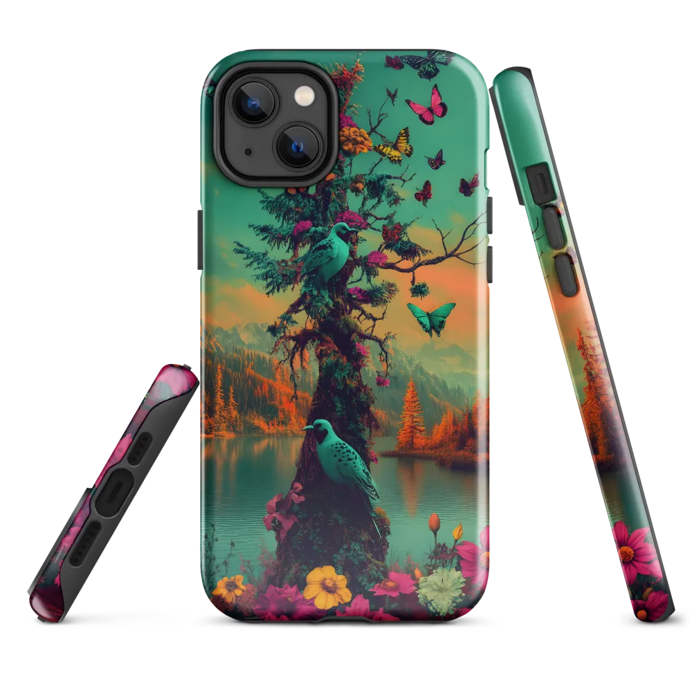Whispers of a Vibrant Dream | Phone Case |  14 Plus | Tough Case | Glossy