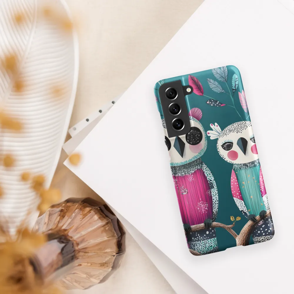 Whimsical Duo: A Celebration of Nature and Color
