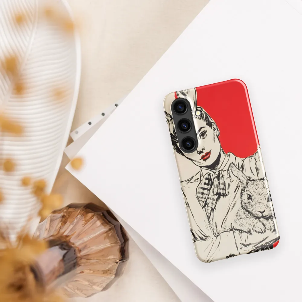 Whimsical Elegance: The Rabbit Lady