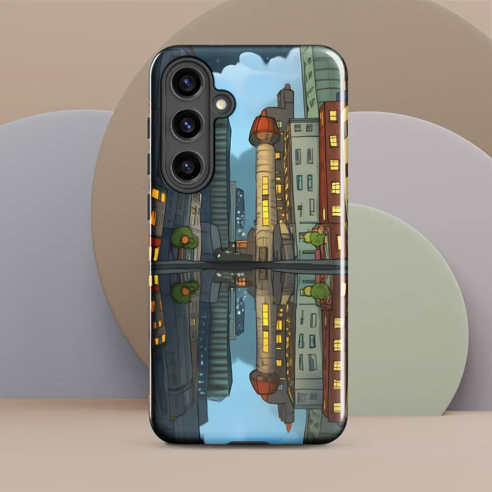 Reflections of a Serene City