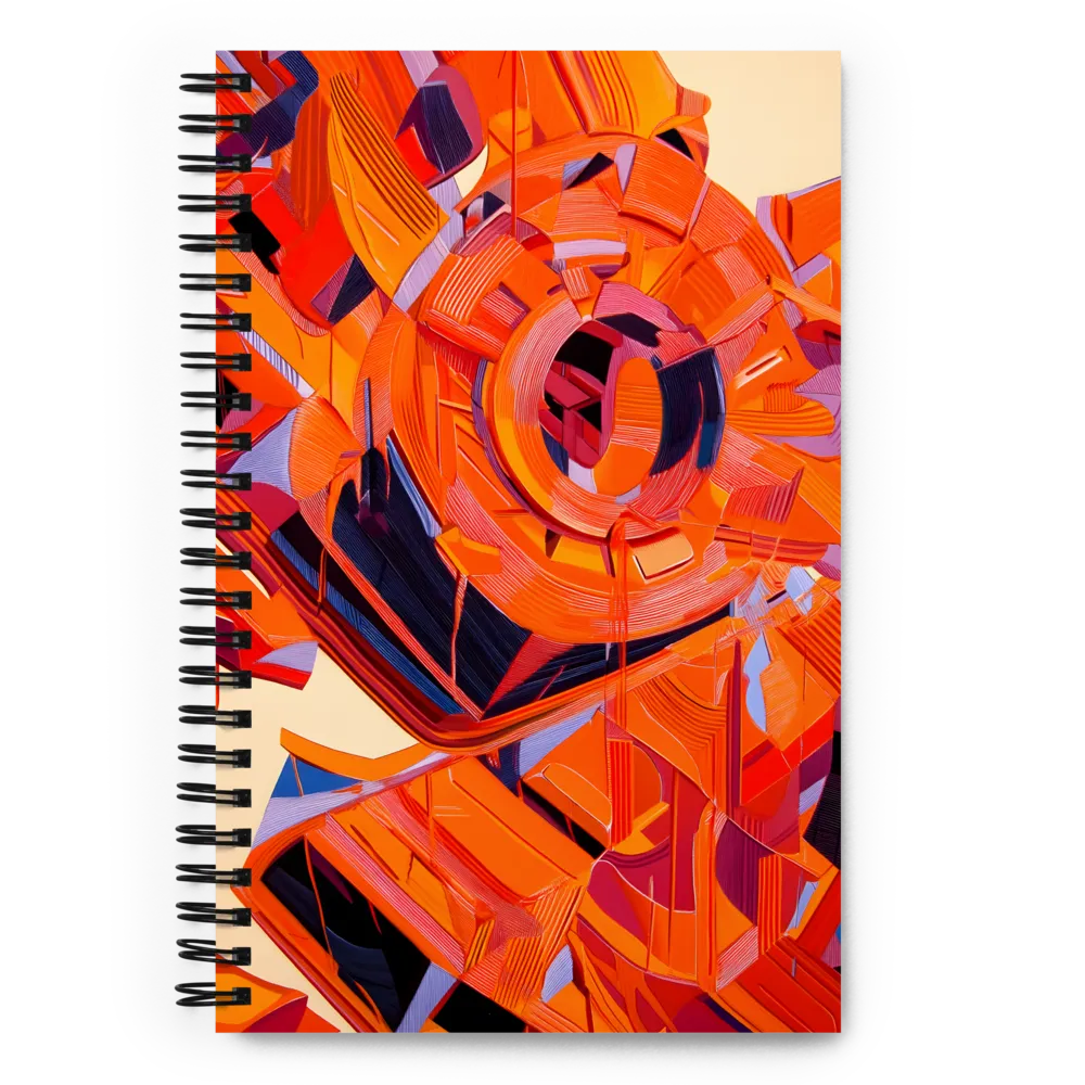 Vibrant Geometry | Spiral Notebook