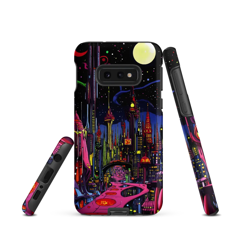 Neon Dreams of a Futuristic City