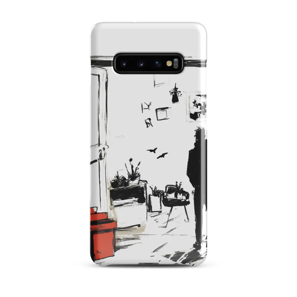 Through the Doorway of Solitude | Phone Case |  S10 Plus | Snap Case | Glossy