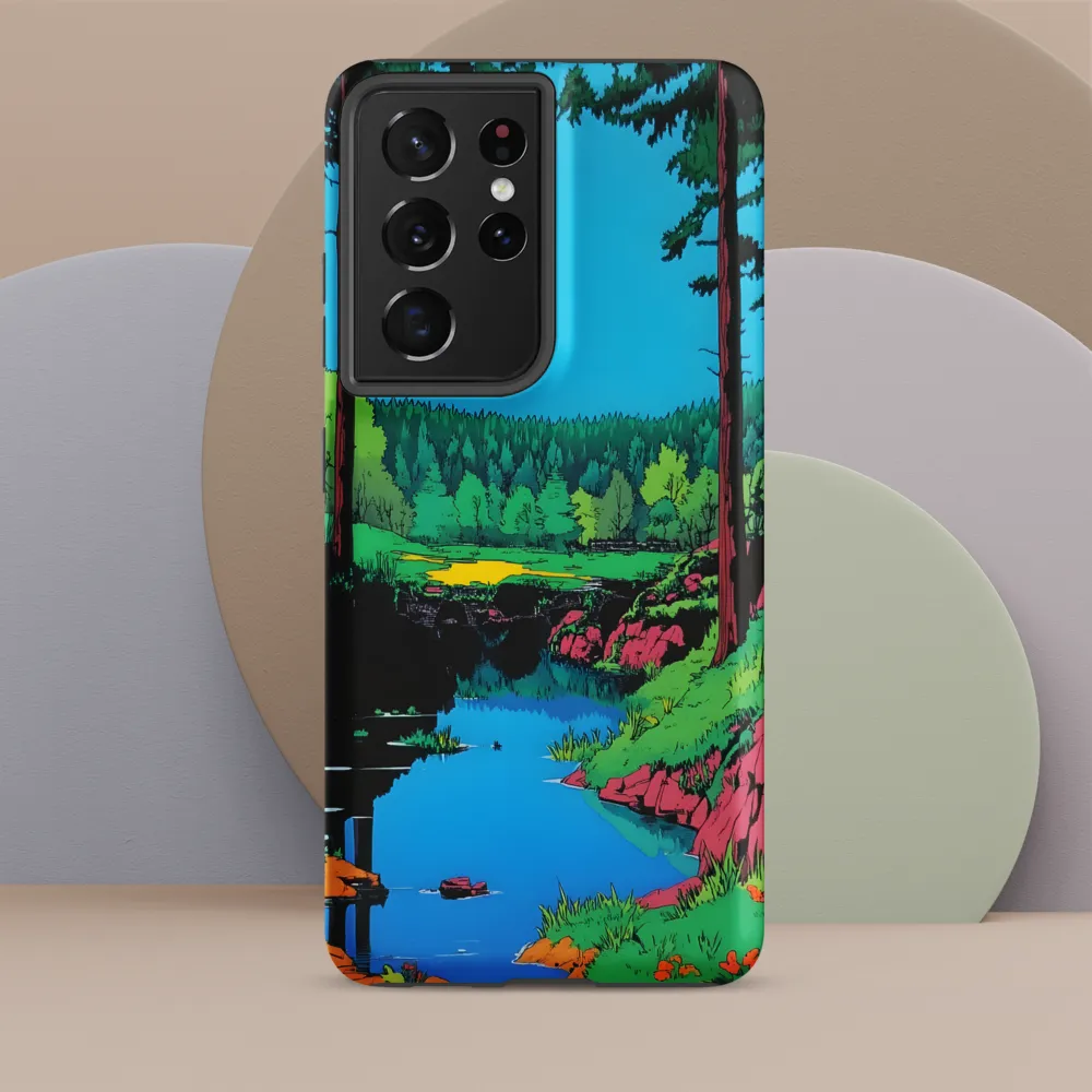 Tranquil Reflections: A Vibrant Landscape