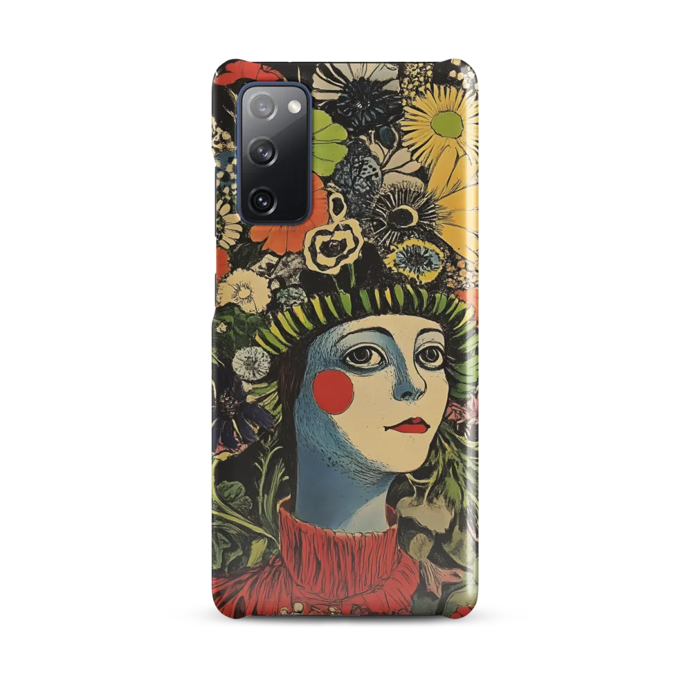 Floral Whimsy: A Portrait of Nature's Embrace