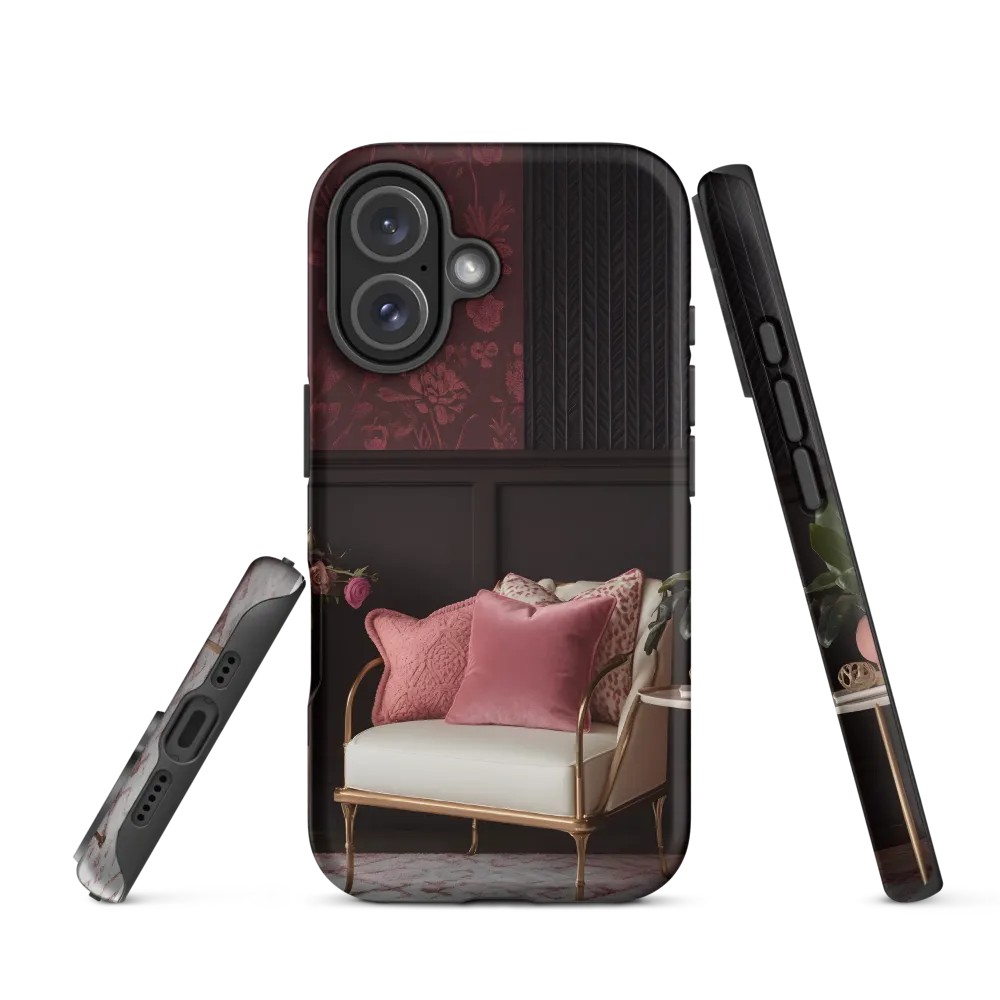 Elegance in Contrast: A Modern Interior Design | Phone Case