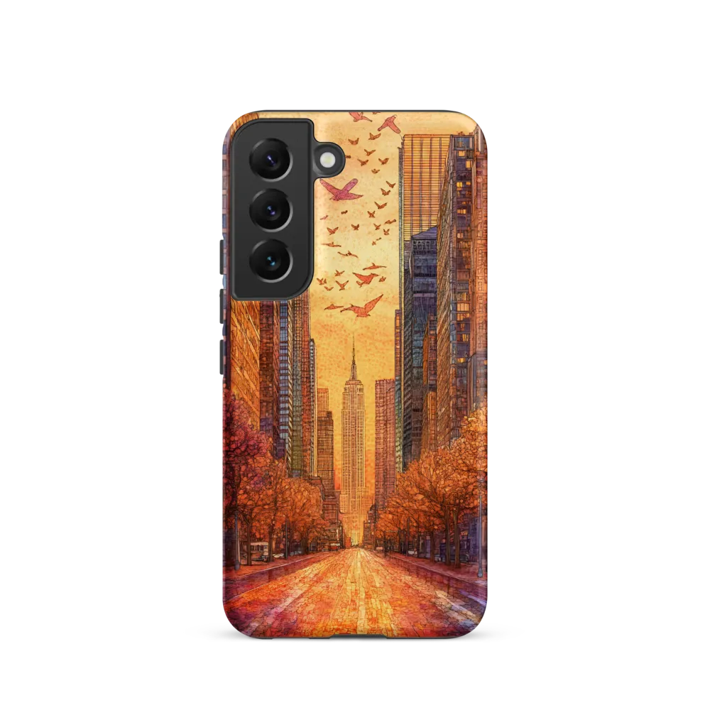 Urban Serenity at Dusk