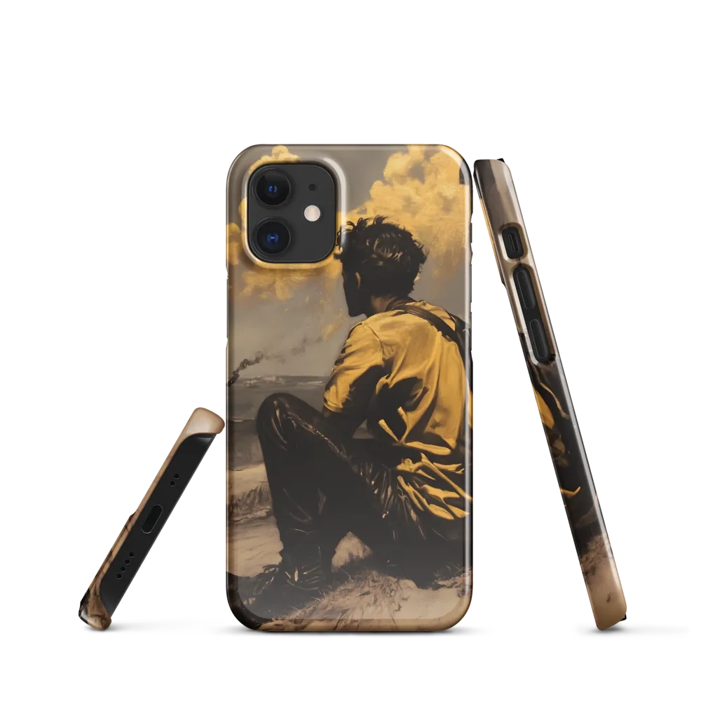 Reflections by the Shore | Phone Case |  12 Mini | Snap Case | Glossy