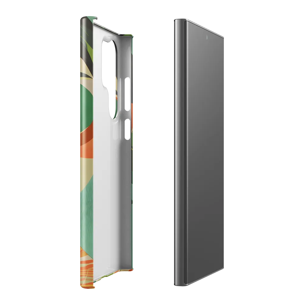 Bold Serenity: A Modern Portrait | Phone Case |  S23 Ultra | Snap Case | Glossy