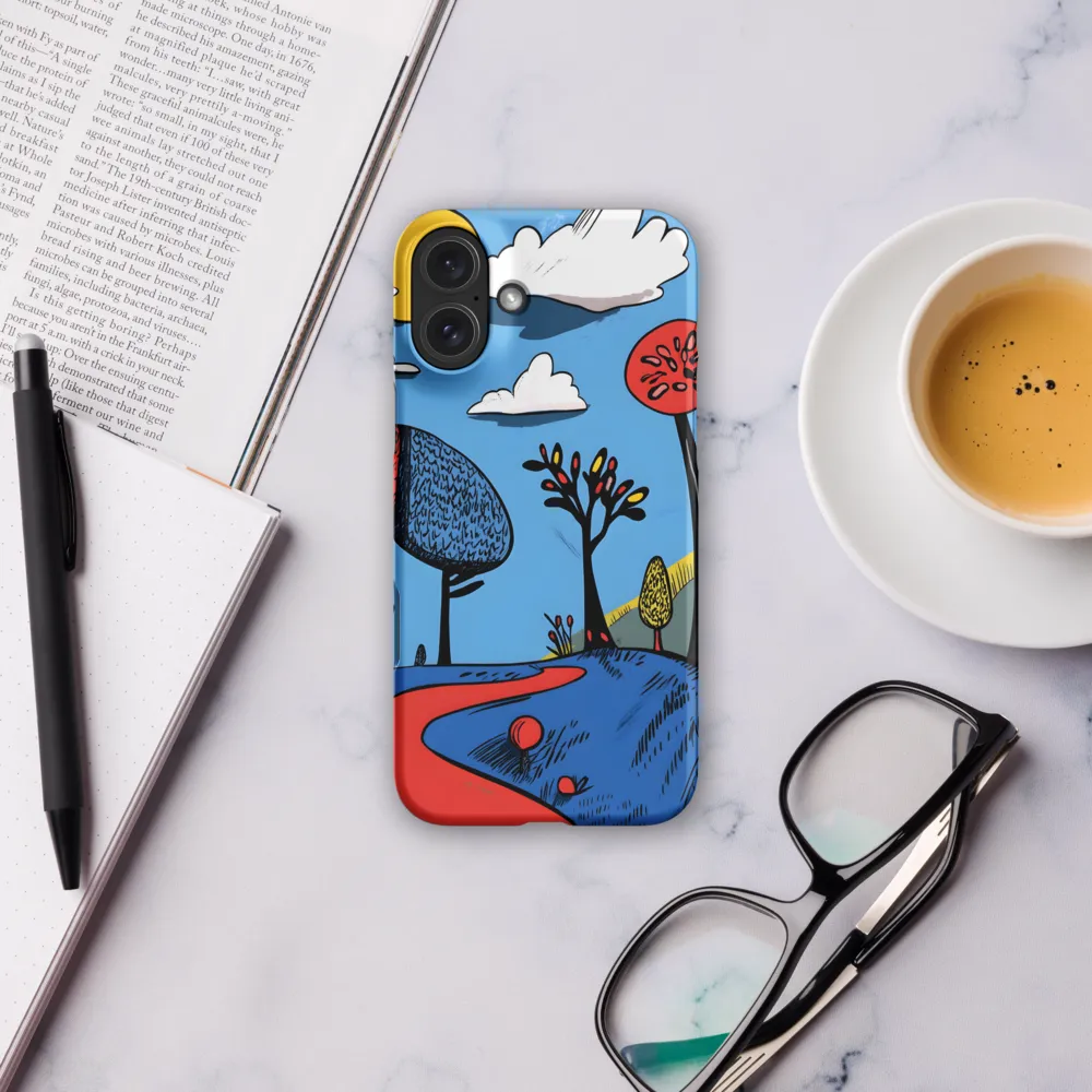 A Playful Journey Through Whimsical Woods | Phone Case |  16 Plus | Snap Case | Matte