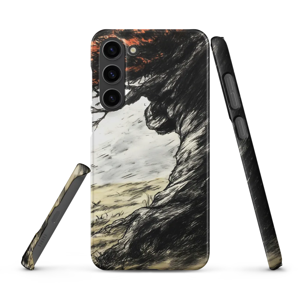 Whispers of Solitude | Phone Case |  S23 Plus | Snap Case | Matte