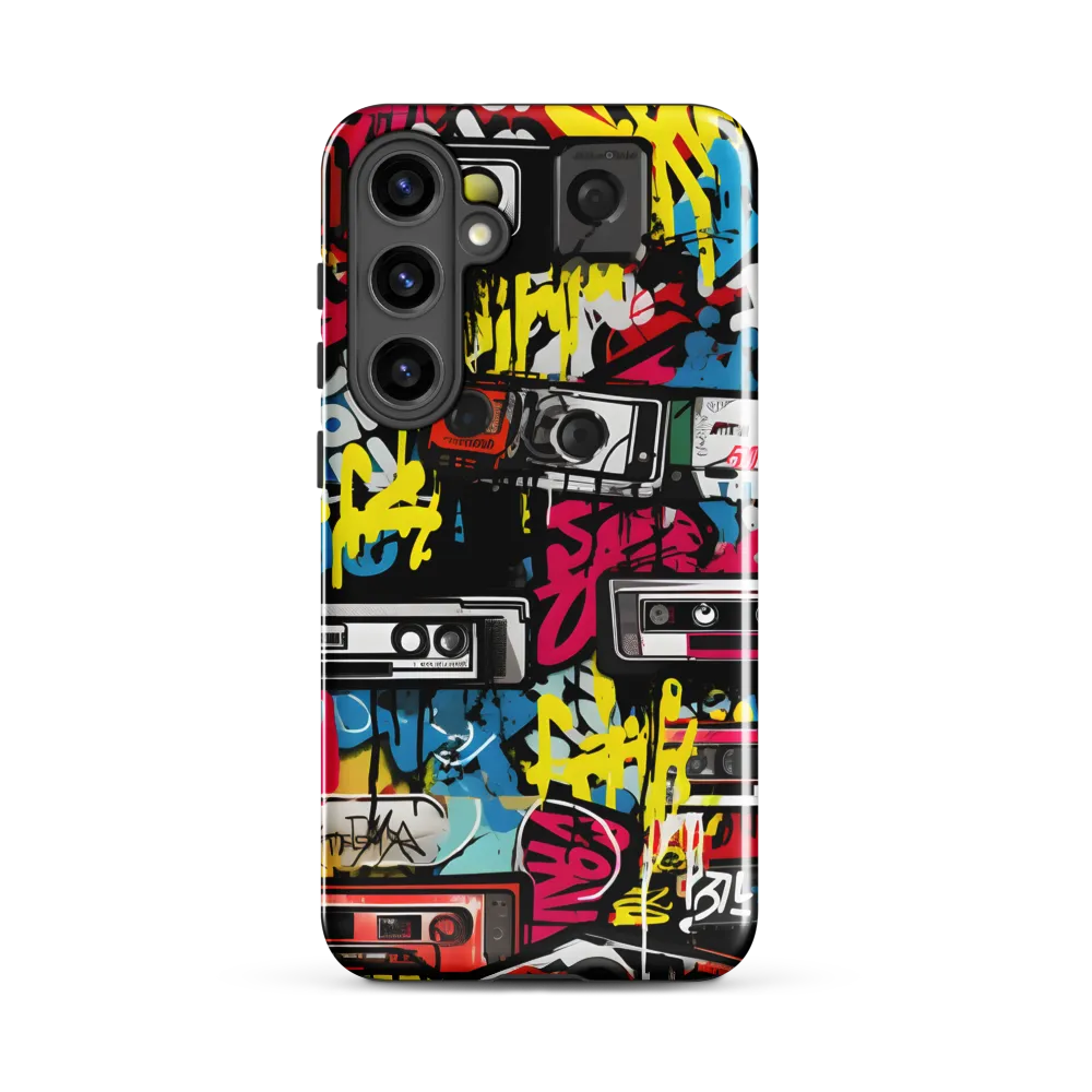 Urban Nostalgia: A Retro Cassette Explosion