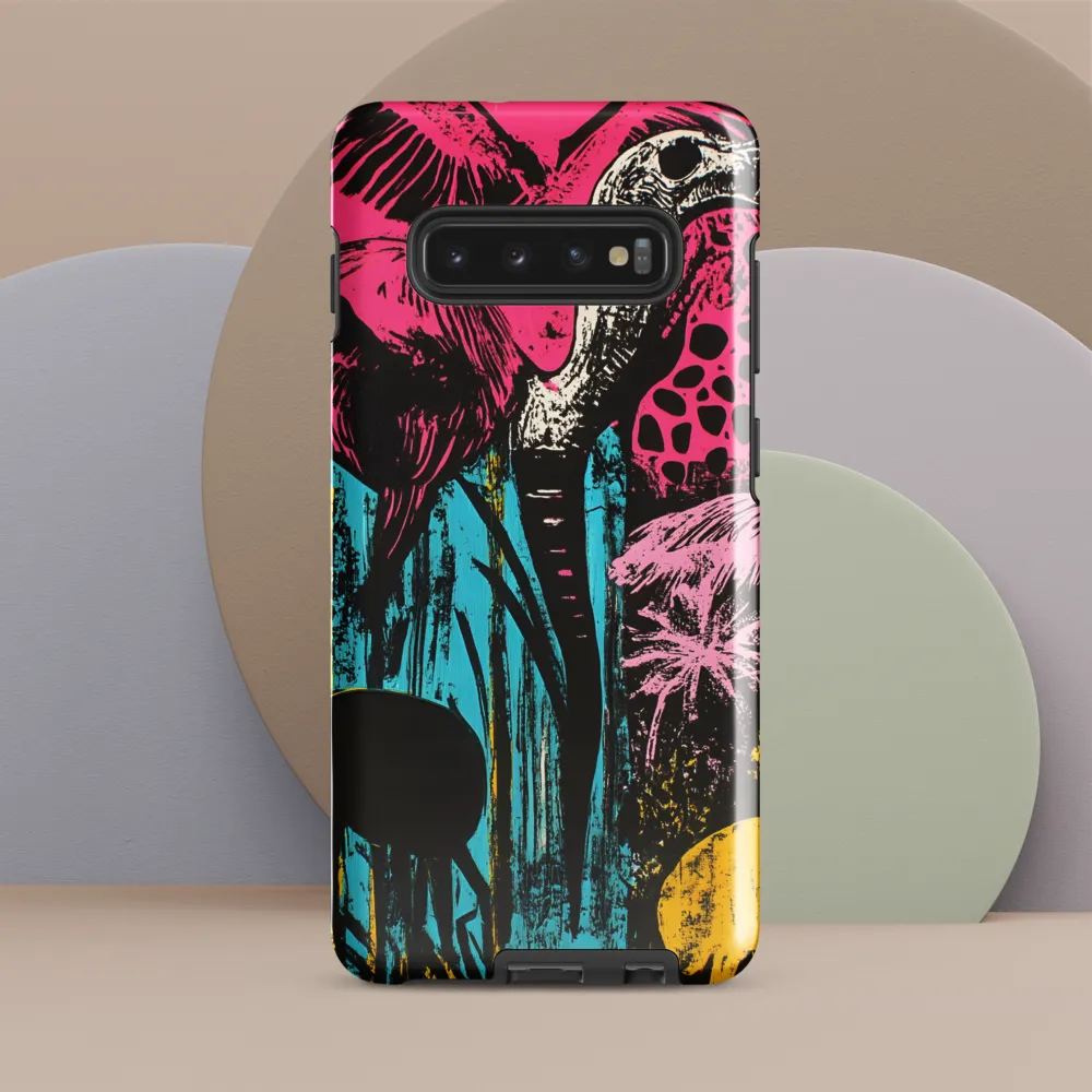 Vibrant Encounters: A Celebration of Wildlife | Phone Case |  S10 Plus | Tough Case | Glossy