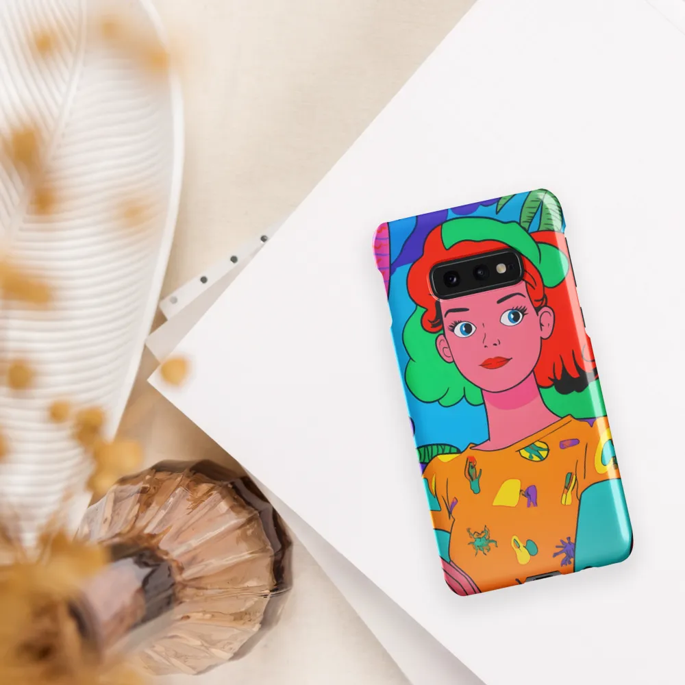 Tropical Vibes: A Playful Portrait