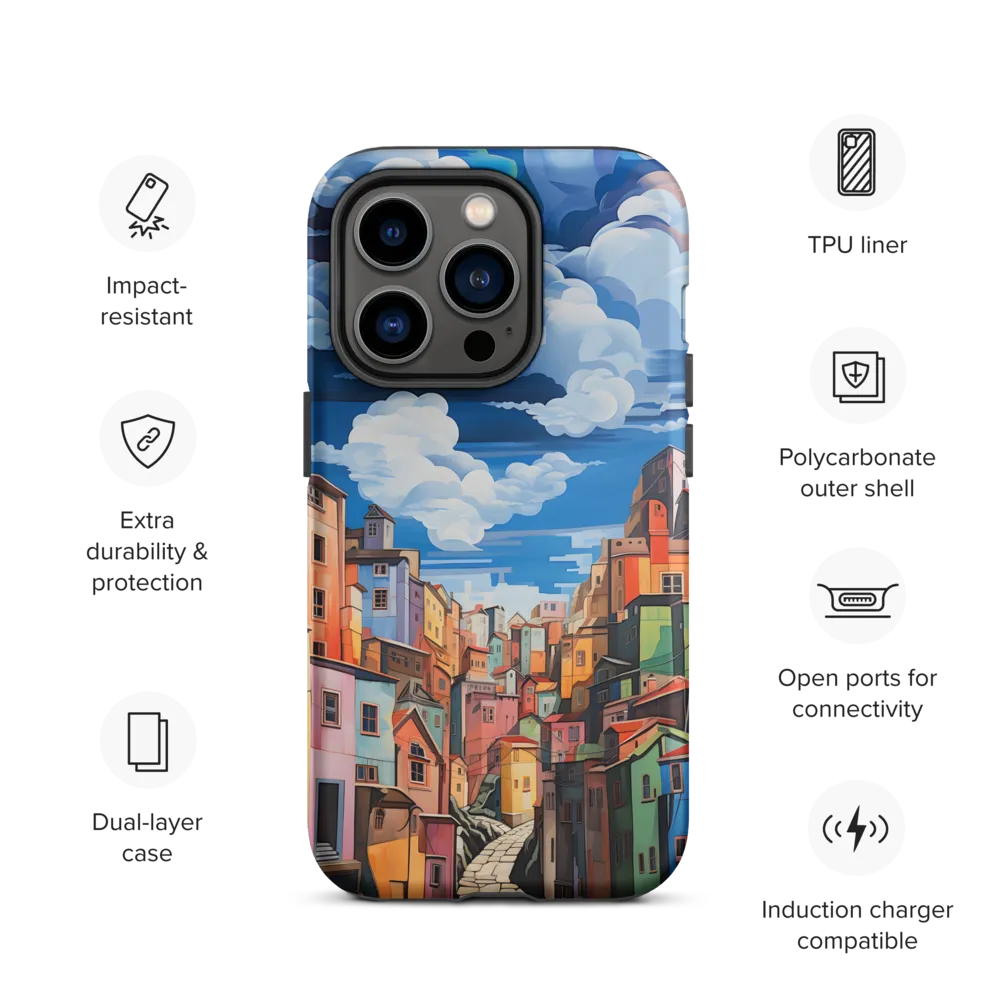 Whimsical Heights: A Vibrant Cityscape