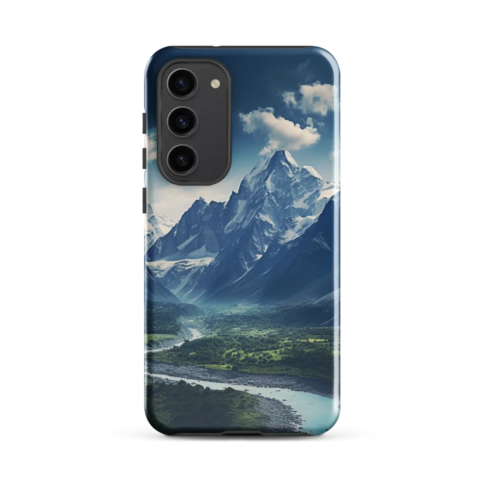 Majestic Serenity: A Landscape of Mountains and Rivers