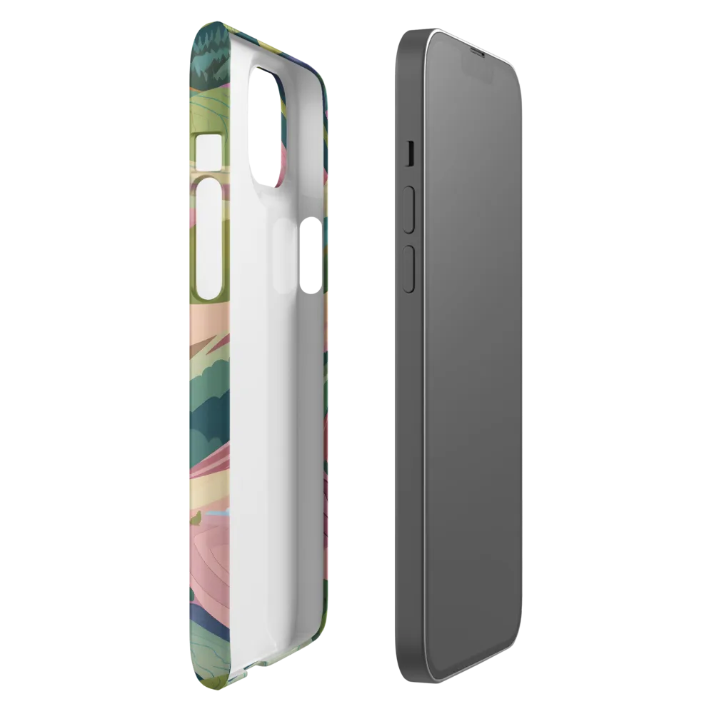 Harmonious Hills | Phone Case |  14 Plus | Snap Case | Matte