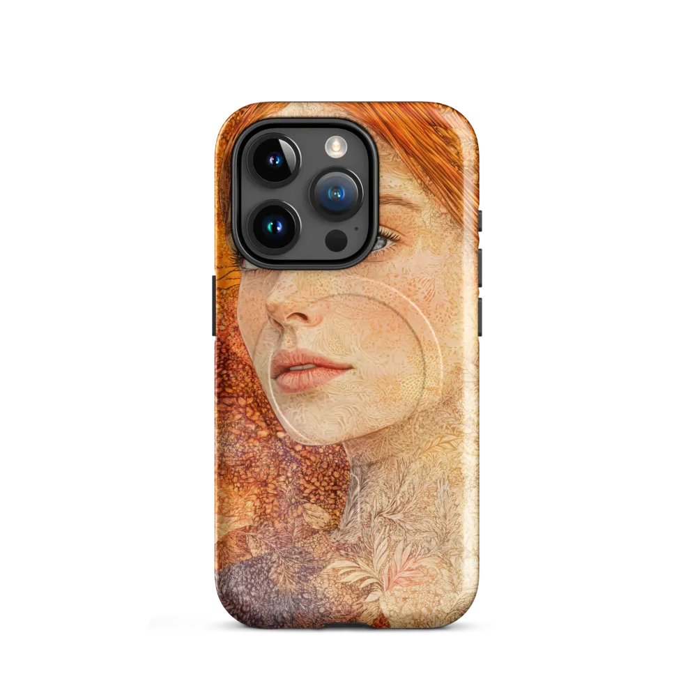 Embracing Autumn's Glow | Phone Case |  15 Pro | MagSafe® Tough Case | Glossy
