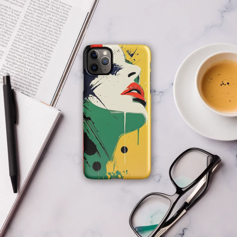 Bold Reflections: A Pop Art Portrait | Phone Case |  11 Pro Max | Snap Case | Glossy