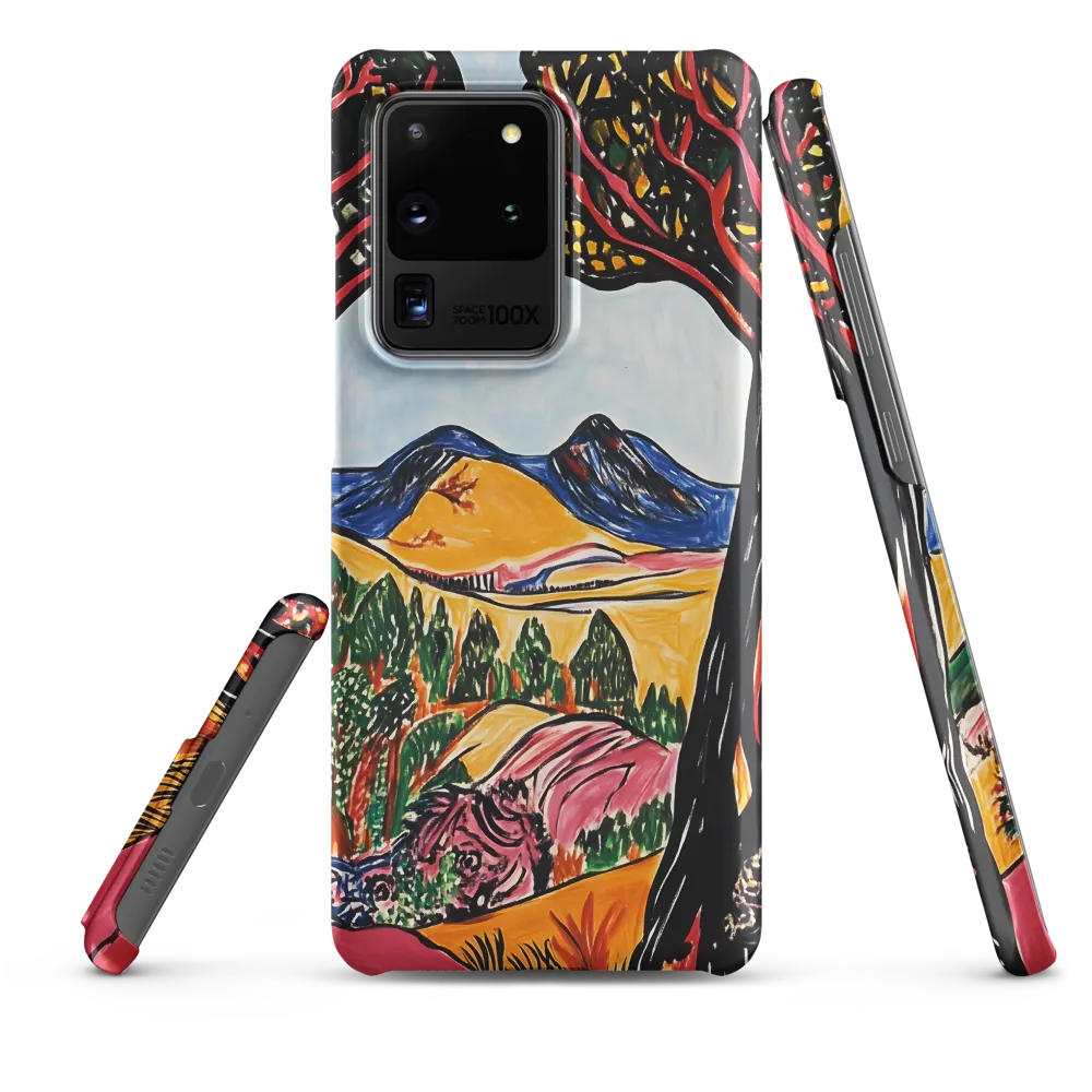 Vibrant Nature's Embrace | Phone Case |  S20 Ultra | Snap Case | Matte