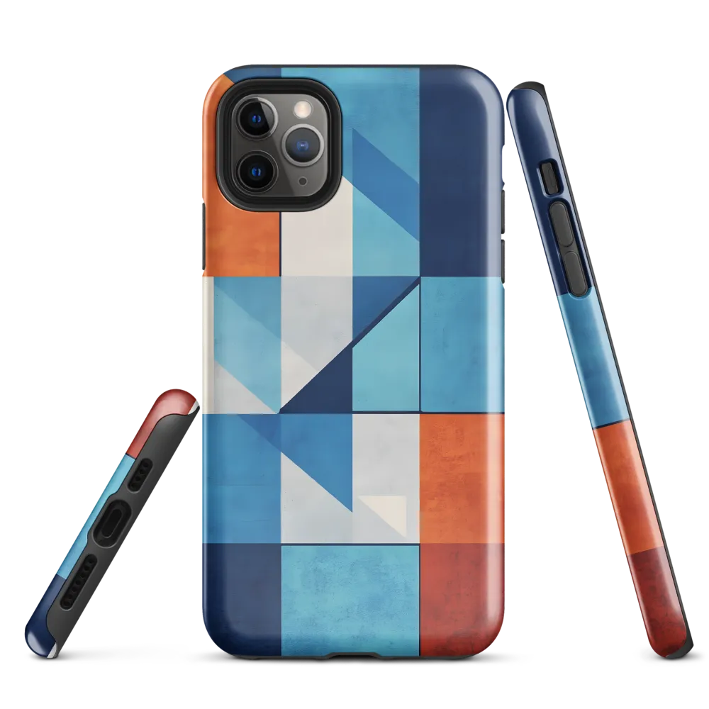 Geometric Harmony in Color | Phone Case |  11 Pro Max | Tough Case | Glossy