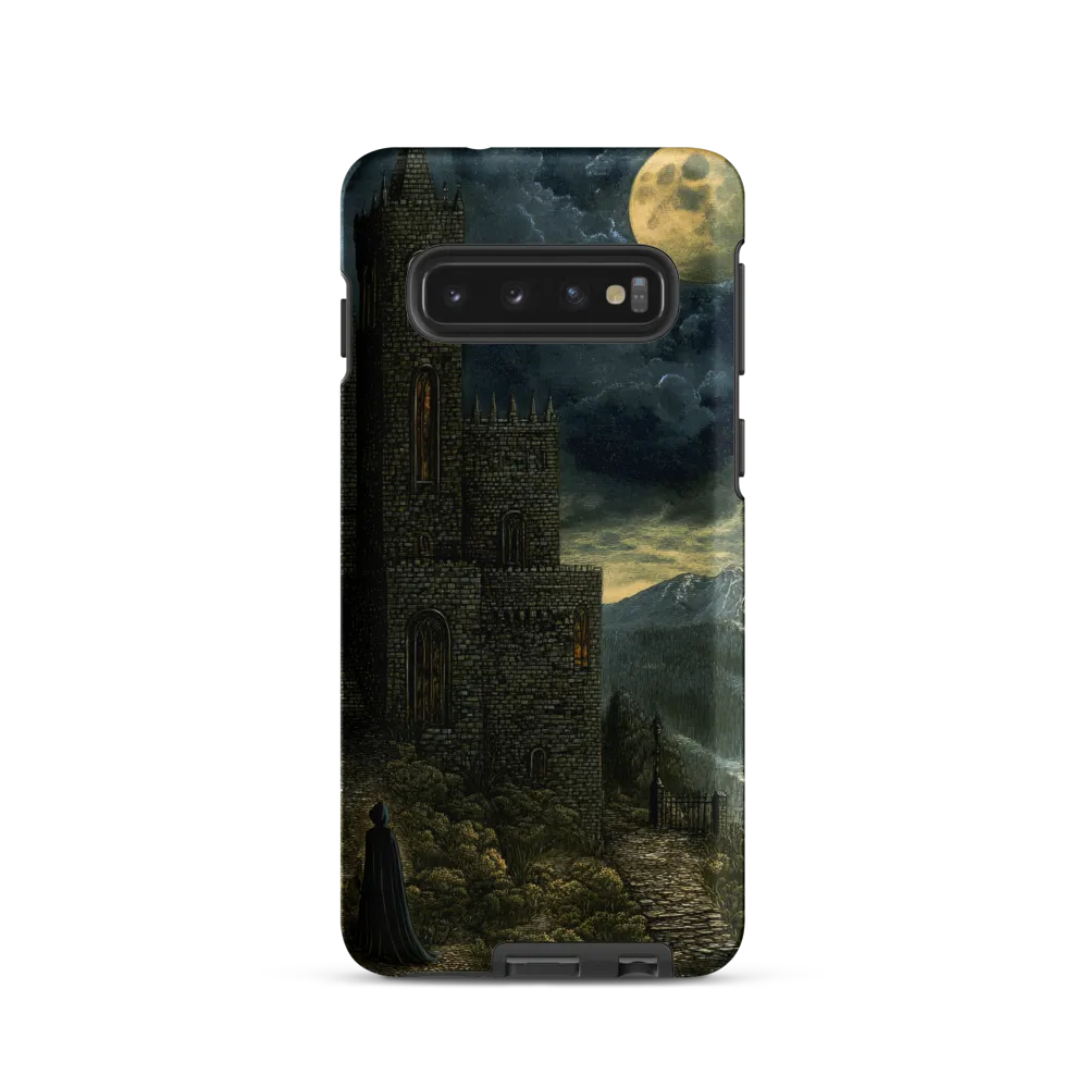 Whispers of the Moonlit Castle | Phone Case |  S10 | Tough Case | Matte