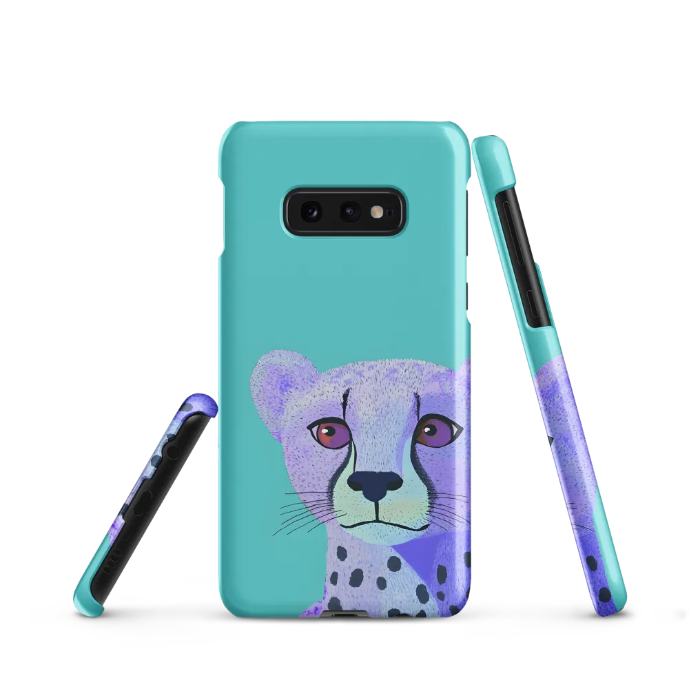 Curious Cheetah | Phone Case |  S10e | Snap Case | Matte