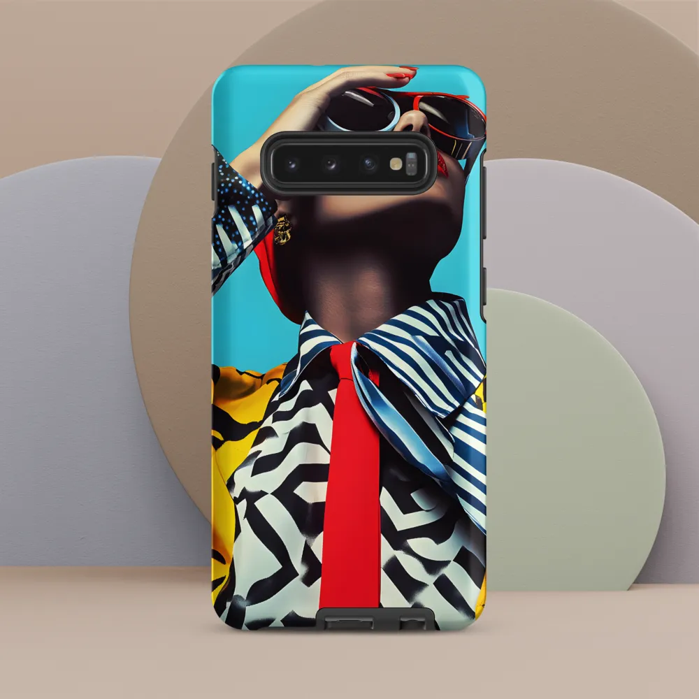 Chic Confidence in Bold Patterns